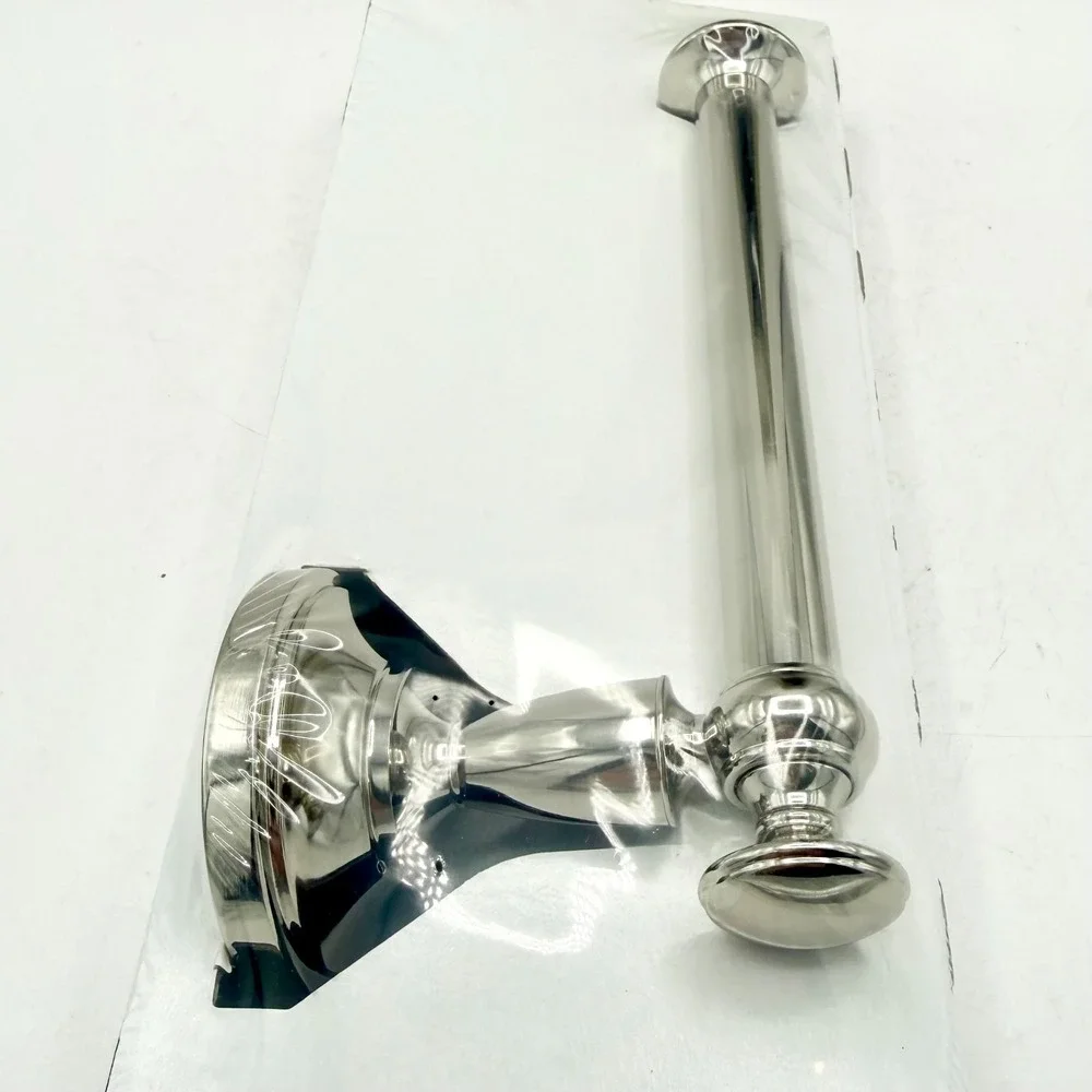 NEW‎ Gatco POLISHED NICKEL Tavern 4123 Toilet Tissue Paper Holder Wall Mount
